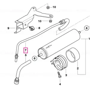 Cel mai vândut Fuel feed line - BMW - Mini