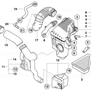Retur gratuit Intake silencer - BMW - Mini