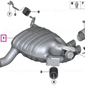 Cumpără acum Rear silencer - BMW