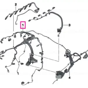 Fascicula cabluri motor DDE - BMW Ofertă
