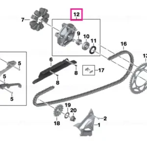 Sprocket-wheel carrier - BMW Motorrad Cumpărături sigure