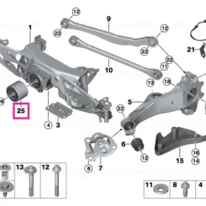 Ofertă specială Rubber mounting - BMW