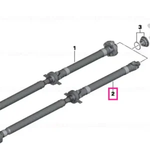Drive shaft automatic transmission - BMW Expediere rapidă