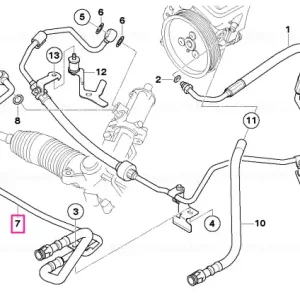 Return pipe - BMW Livrare gratuită