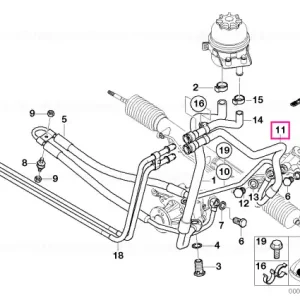 Return pipe - BMW Reducere