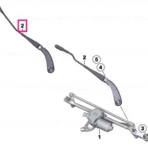 Brat stergator, pasager - BMW Seria 3 F30 F31 F34 F35 F80M3, Seria 4 F32 F33 F36 F82M4 F83M4, MS BMW Motorsport Cumpără online