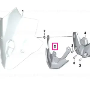 Spoiler front - BMW Motorrad Noutate