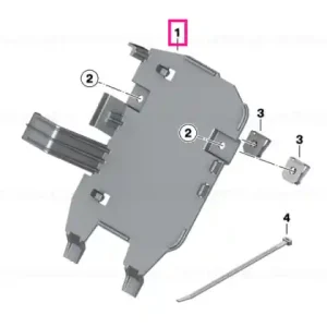 Holder, control units DWA/E-CALL - BMW Motorrad Ofertă