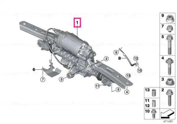 Preț mic Actuator HSR - BMW