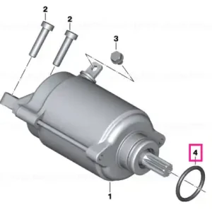 O-ring FKM 80HS 3,1MM - BMW Motorrad Ofertă limitată