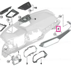 T.pan.inst.pan.Piano Fin.Bl.fr.pass. - BMW Retur gratuit