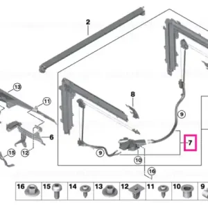 Guide Bowden cable - BMW Preferatul clienților