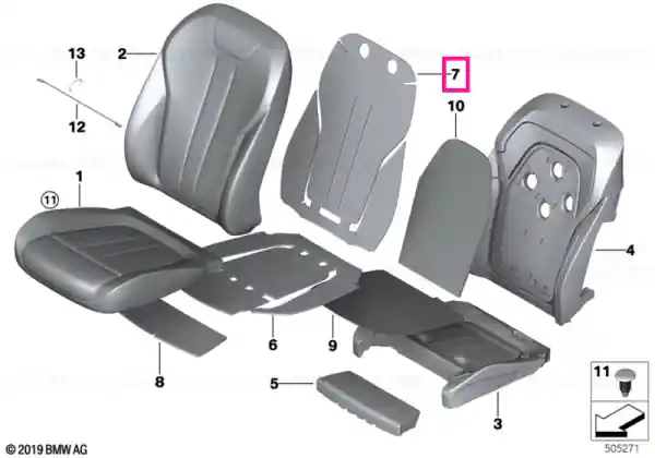 Heating element, comfort, A/C - BMW Preferatul clienților