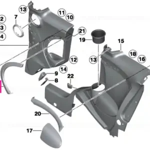 Reducere de preț Ornament ușă CARBON BLACK - BMW - Mini