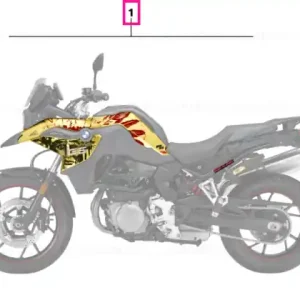 Cumpără acum Set stickers style 4 FRESH K80K81 - BMW Motorrad