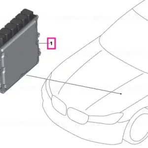 Basic cotrol unit DME DME 86T0 - BMW Reduceri