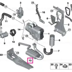 Exhaust pipe/muffler - BMW Ofertă