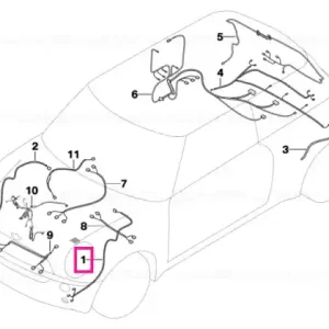Front left repair wiring set - BMW - Mini Ofertă exclusivă