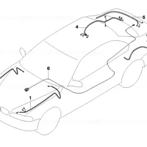 Super ofertă Front right repair wiring set - BMW