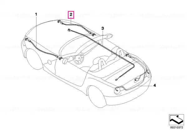 Front right repair wiring set - BMW Disponibil imediat