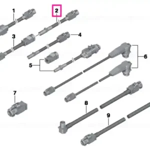 HSD wire L= 3900 MM - BMW Premium