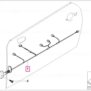 Fascicula cabluri ușă stânga - BMW - Mini Mai ieftin