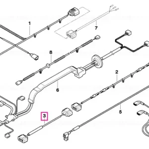 Wiring harness, active steering hot wire - BMW Ofertă limitată