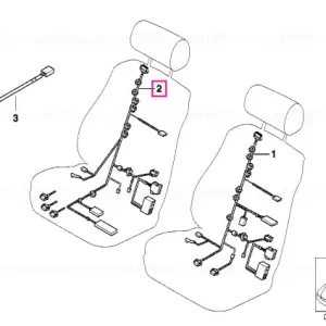 Preț redus Wiring set seat, driver's side - BMW