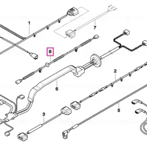 Wiring set, power steering pump - BMW Preț mic
