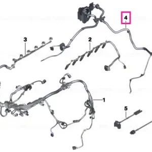 wiring harness, engine trans. module - BMW Ofertă exclusivă