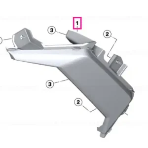 Trim, direction indicator, left - BMW Motorrad Noutate