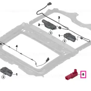 LED module VIOLETT - BMW Transport gratuit