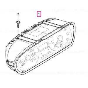 Instruments combination uncoded MPH - BMW Nu rata