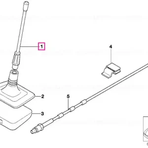 Antenna radiator - BMW Ofertă exclusivă