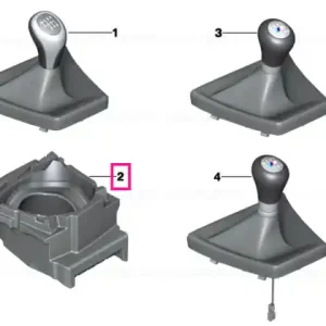 Comandă acum Insert acoperire schimbator - BMW
