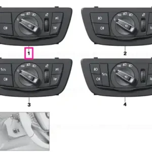 Cumpărături sigure Control element light - BMW