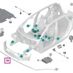 Senzor protecție pietoni PTS - BMW Livrare gratuită