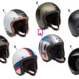 Helmet, Bowler, Option 719 58/59 L - BMW Motorrad Retur ușor
