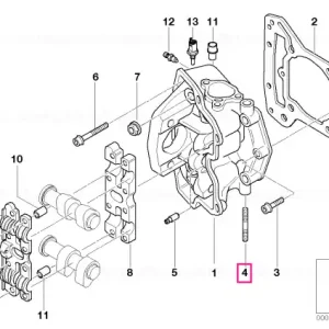 Premium Stud bolt M8X50 - BMW Motorrad