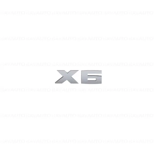 Emblema "X6" - BMW X6 G06 Discount