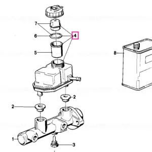 Calitate înaltă Expansion tank GIRLING - BMW