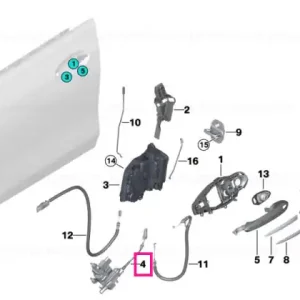 Comandă acum Drive soft close automatic right front - BMW