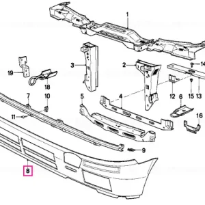 Front panel - BMW Discount
