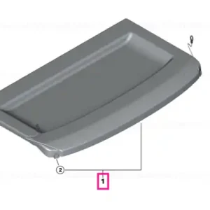 Rear window shelf CANBERRABEIGE - BMW Cumpără online