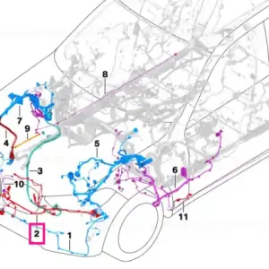 Wiring harness, front end - BMW Ofertă specială