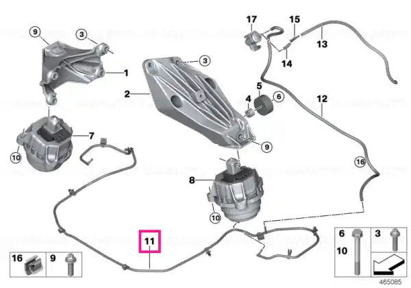 Discount Vacuum pipe - BMW