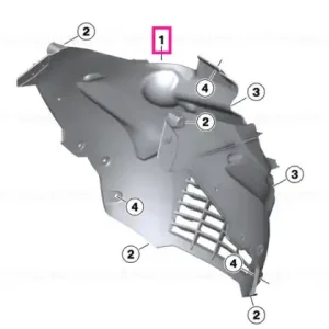 Preferatul clienților Radiator trim - BMW Motorrad