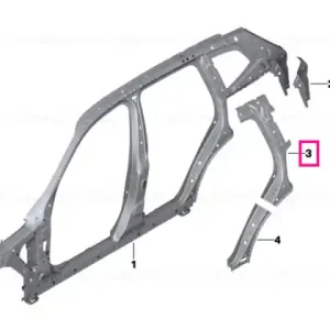 Ieftin Reinforcement C-pillar top left - BMW