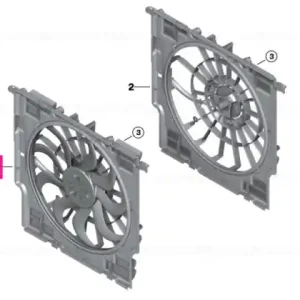 Reducere specială Carcasă ventilator cu ventilator 400W - BMW
