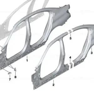 Ofertă specială Extensie strut muchie roată, dreapta - BMW